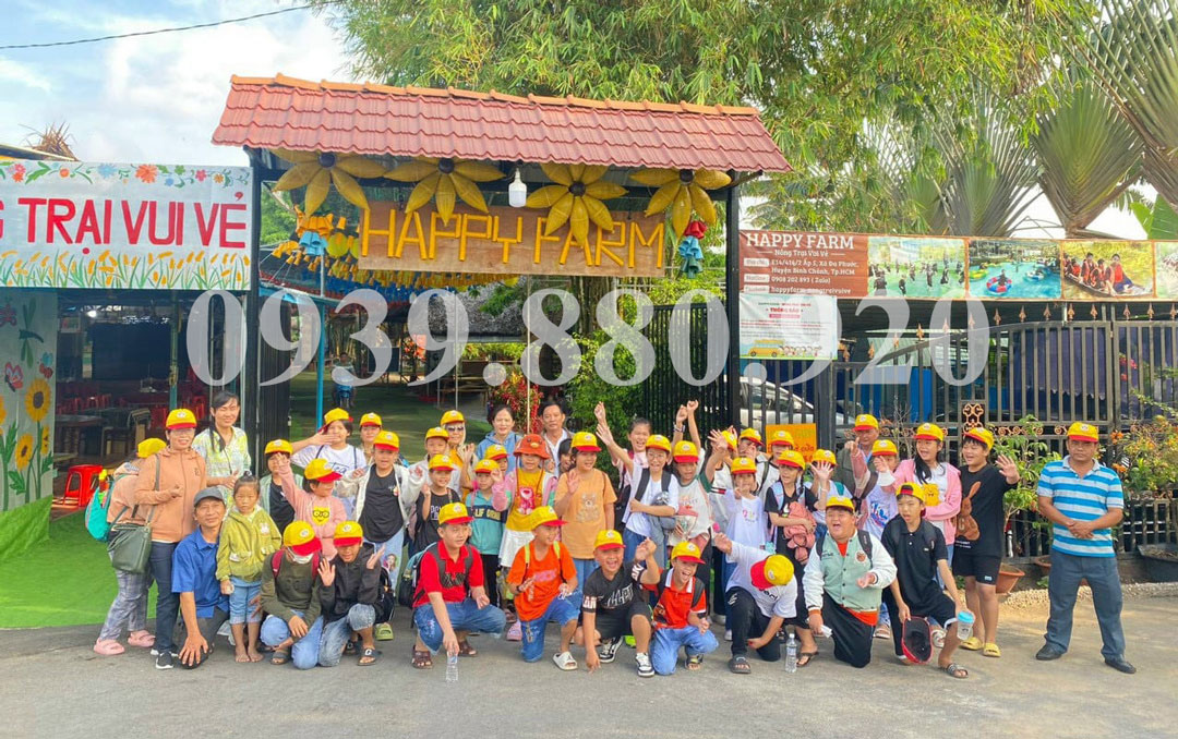 Tour Mầm Non Tham Quan Happy Farm - Nông Trại Vui Vẻ - 1 Buổi - Hình 1